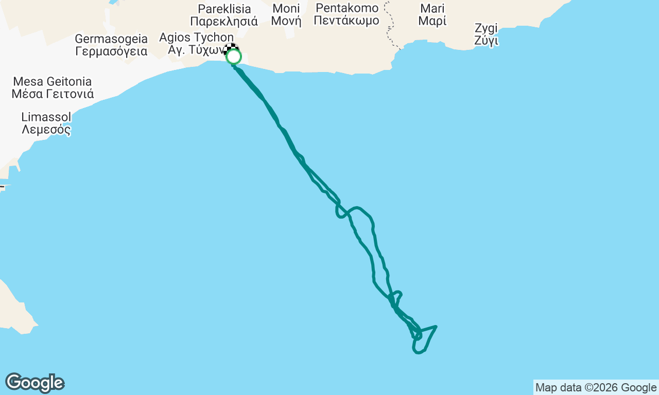 Voyage map