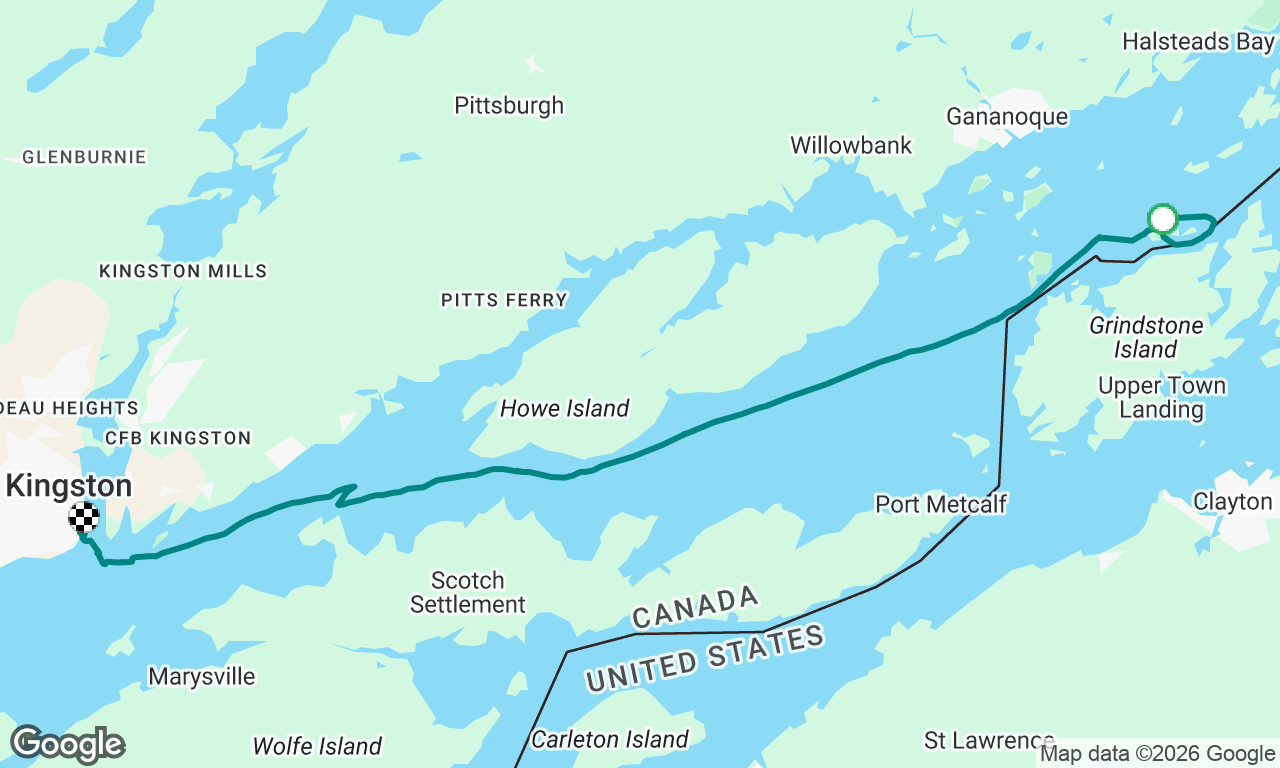 Voyage map