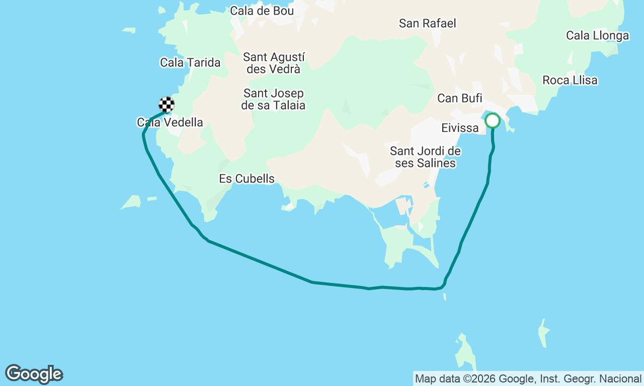 Voyage map
