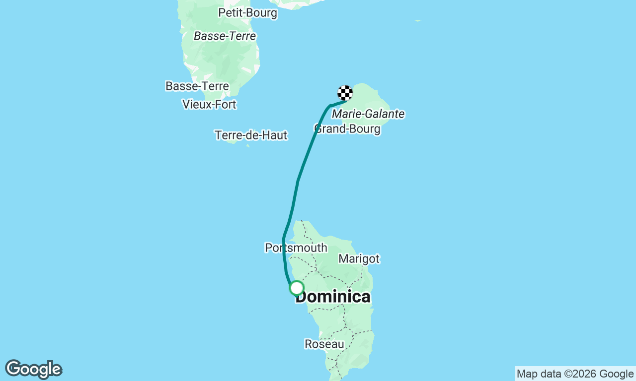 Voyage map