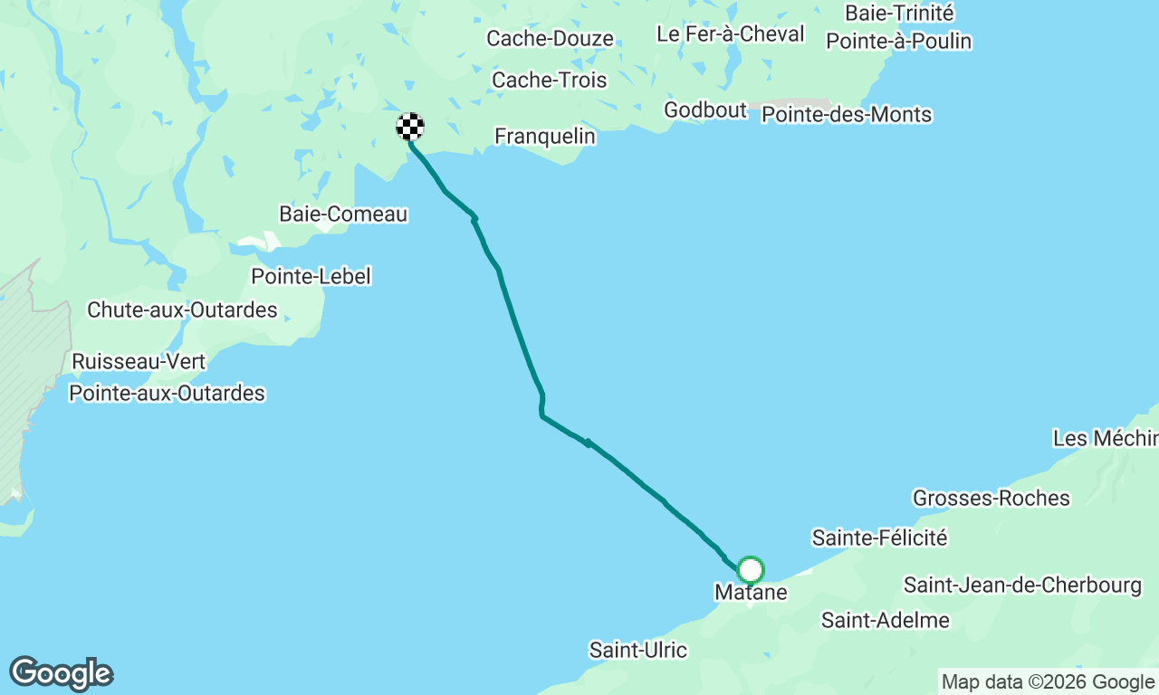 Voyage map