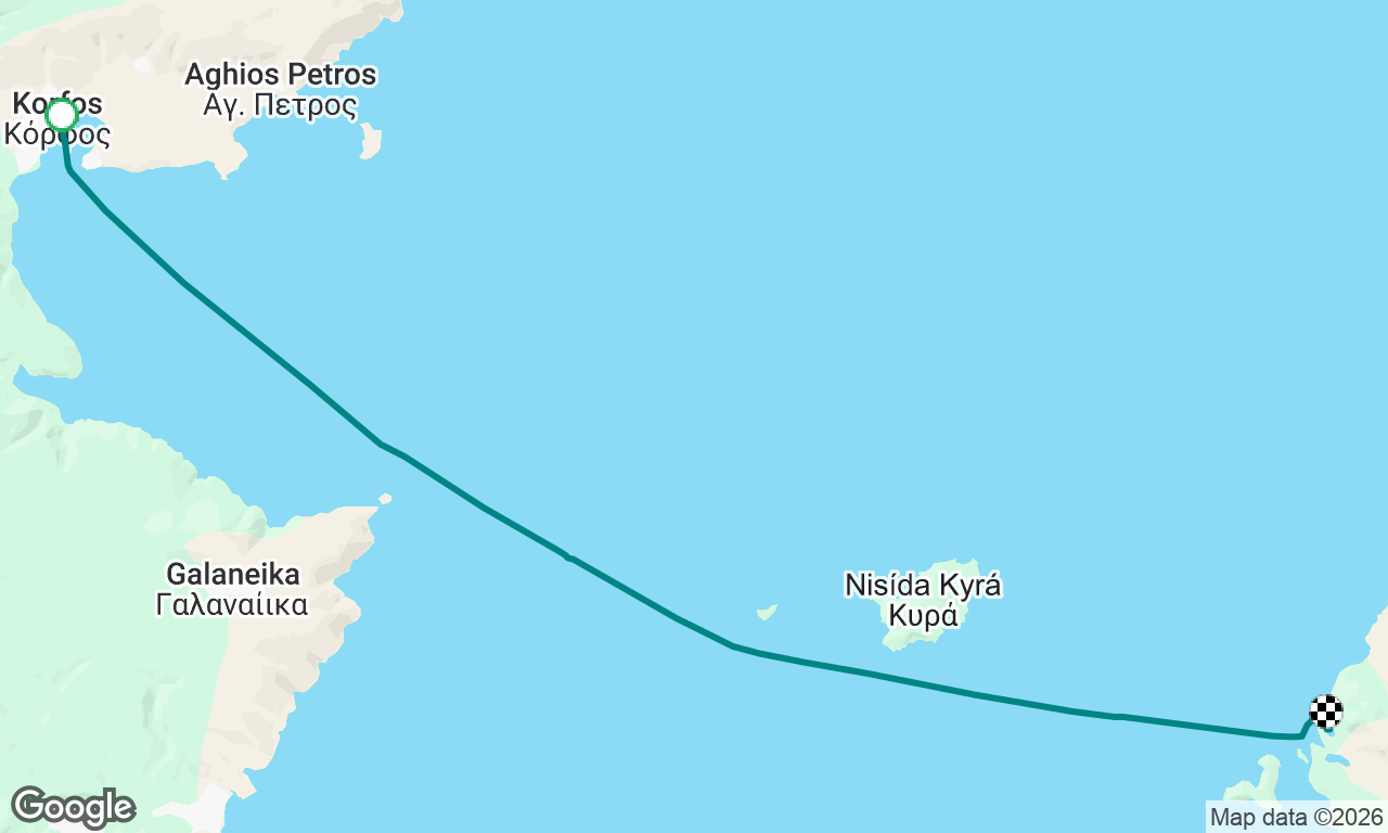Voyage map