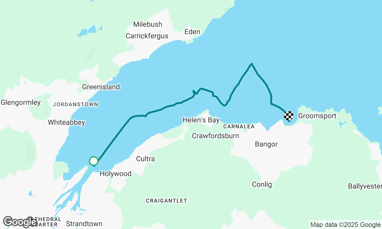 Belfast to Bangor, North Ireland
