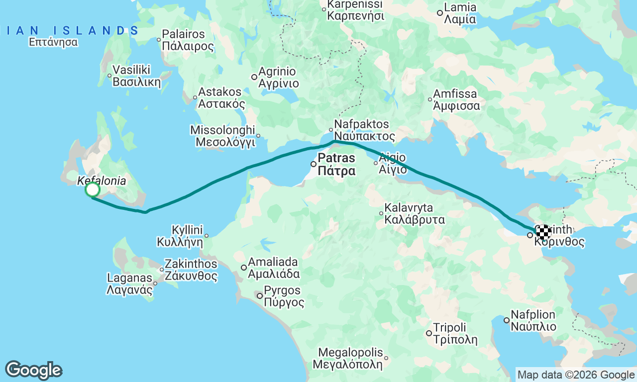 Voyage map