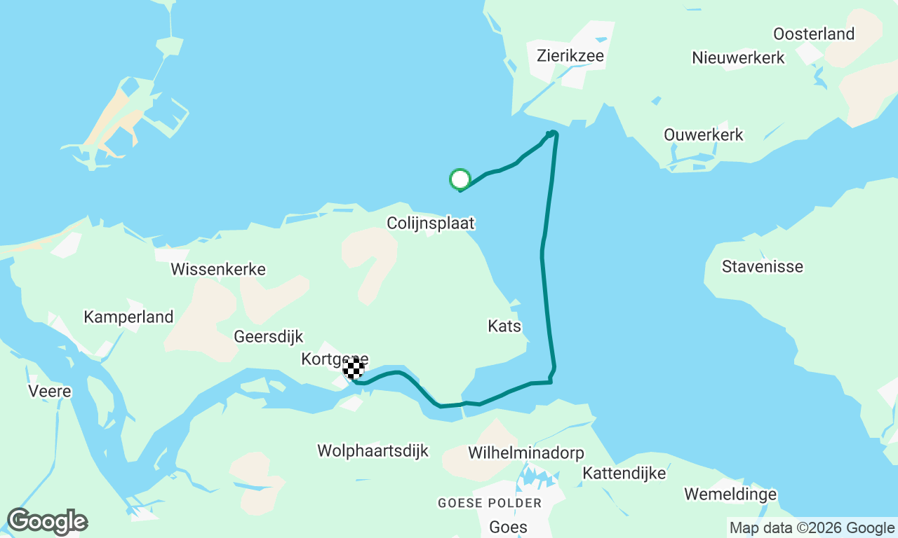 Colijnsplaat to Kortgene