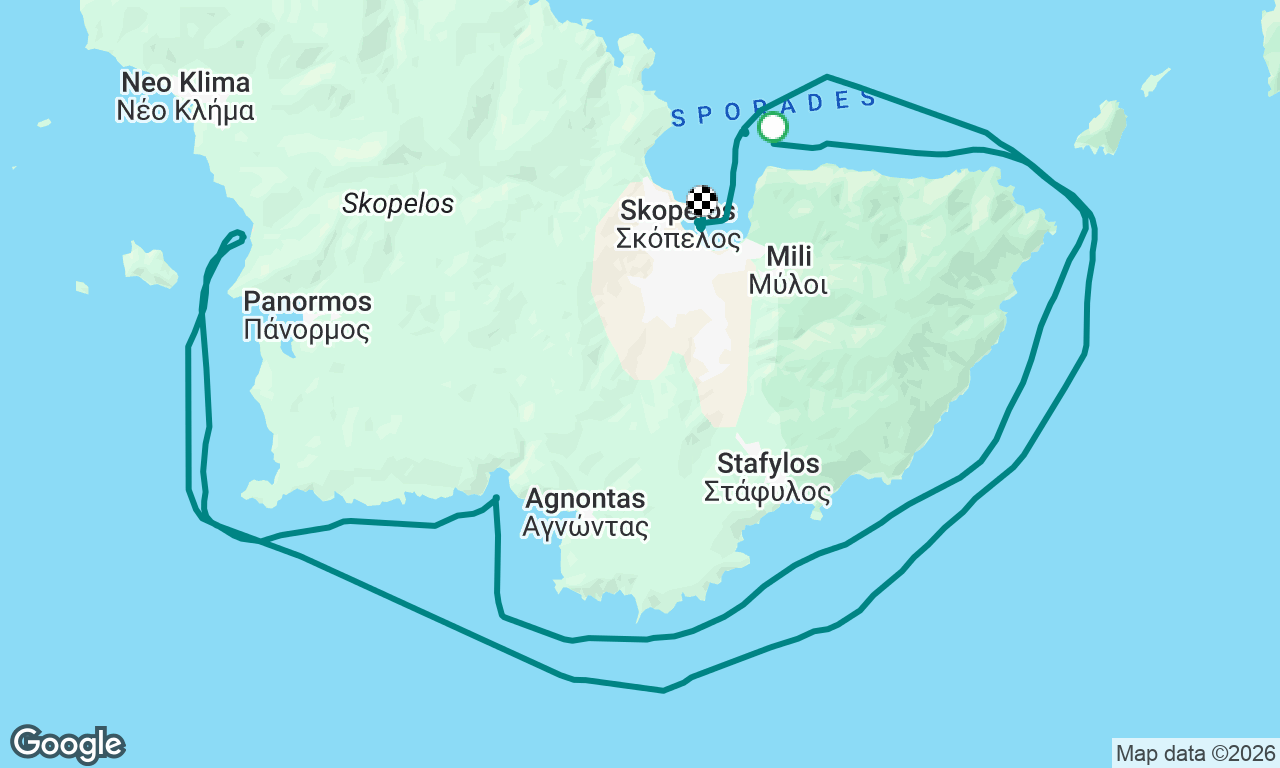Voyage map