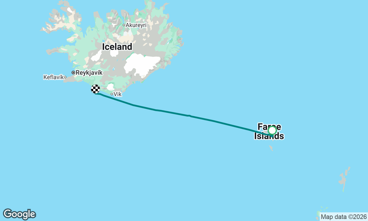 Voyage map