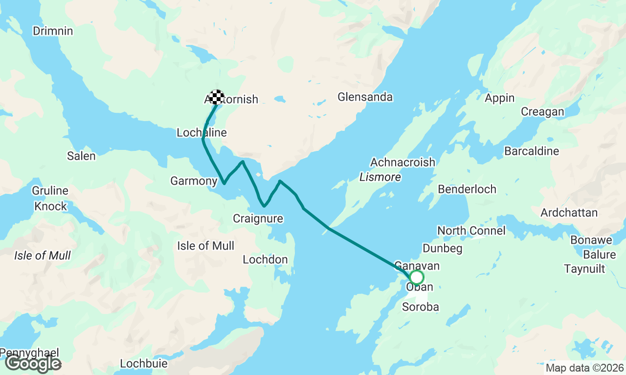 Oban to Loch Aline
