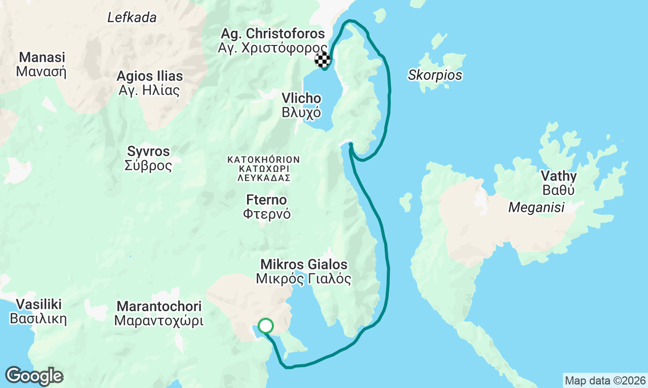 Voyage map