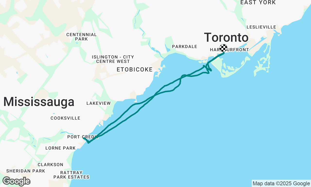 To Port Credit