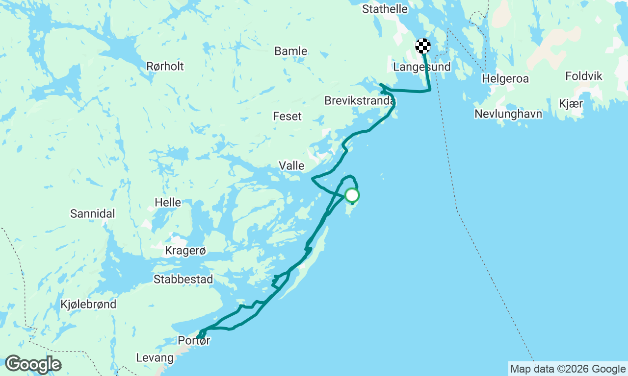 Sunday solo sail