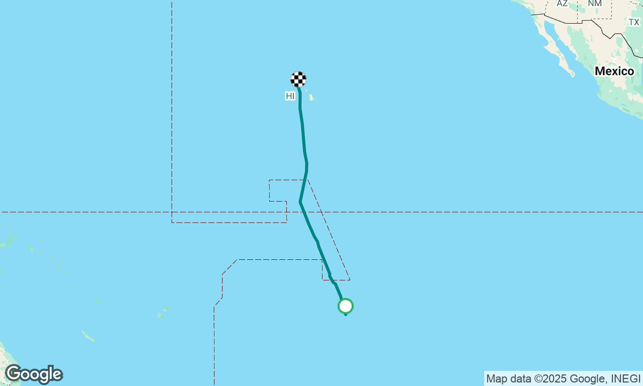 2025-8 | FALKEN | Tahiti-Palmyra Atoll-Hawaii
