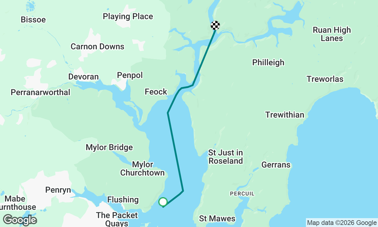 Falmouth to Truro River.