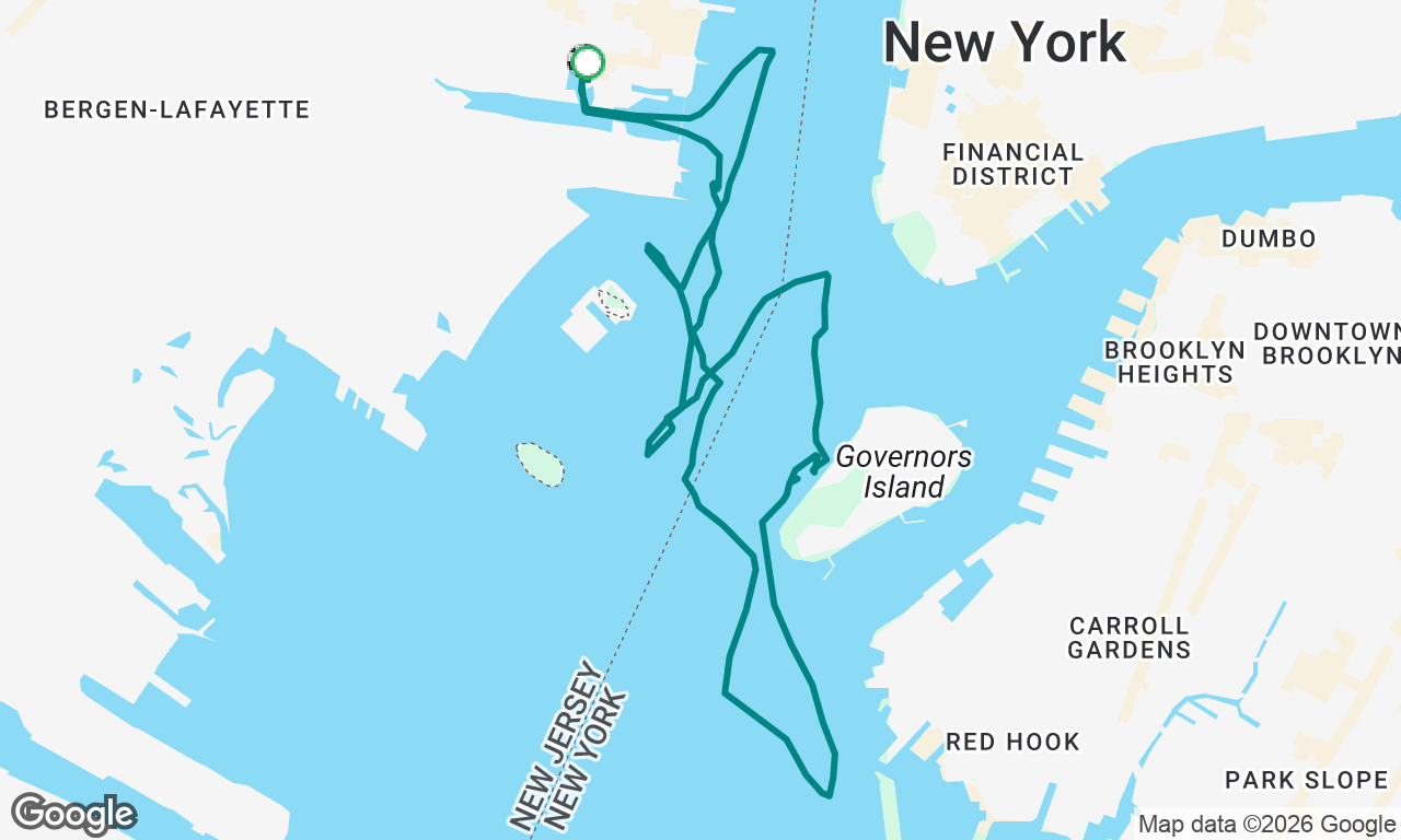 Voyage map