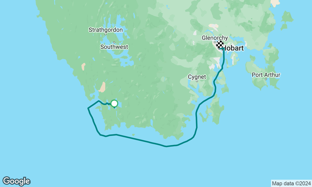 Windeward Bound, Port Davey to Hobart