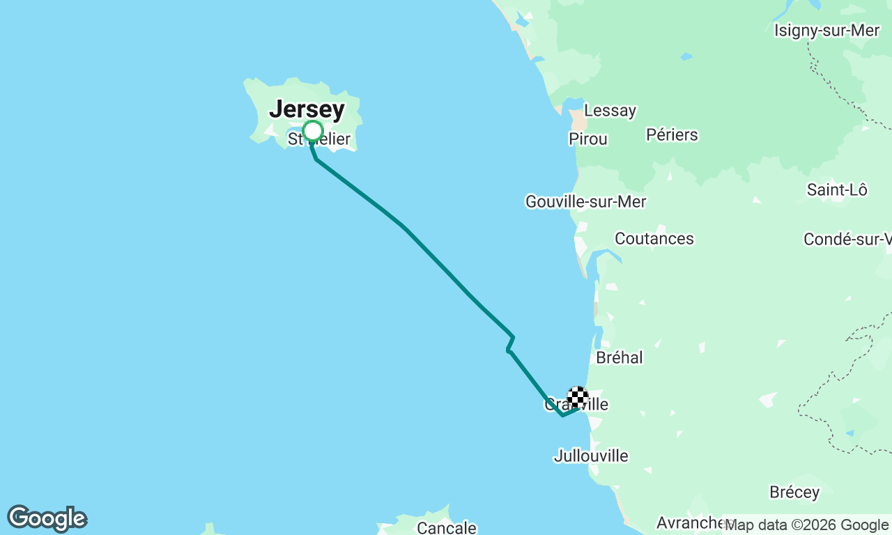 Jersey to Granville