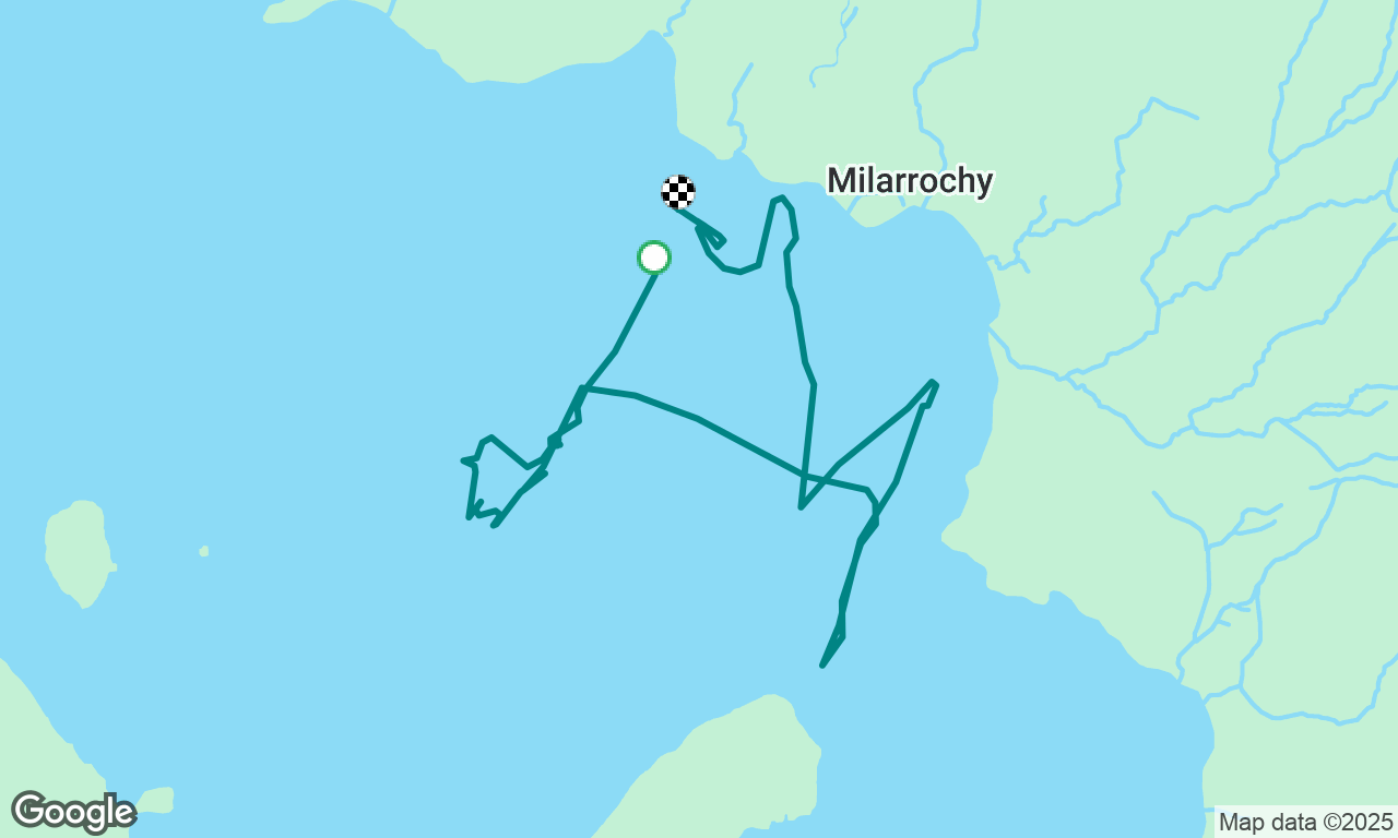 SV Mischief test sail 1
