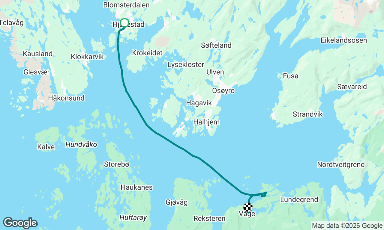 Voyage map