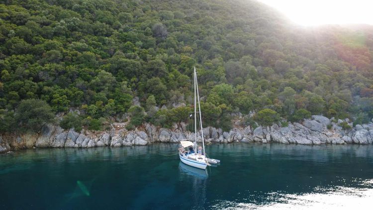 Voyage photo from Kalamos to Port Leone