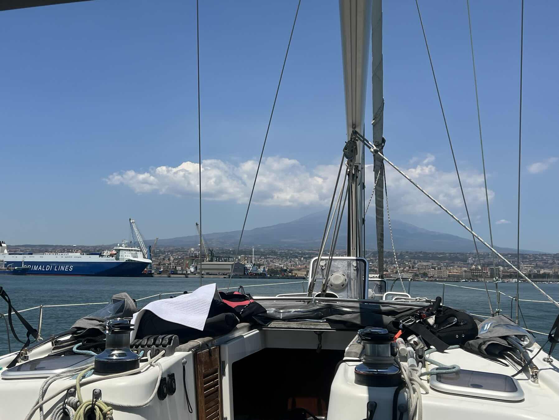 Motorsail to Crew change! _5E551E0B-D416-4CF5-8932-3F9F77B5437C