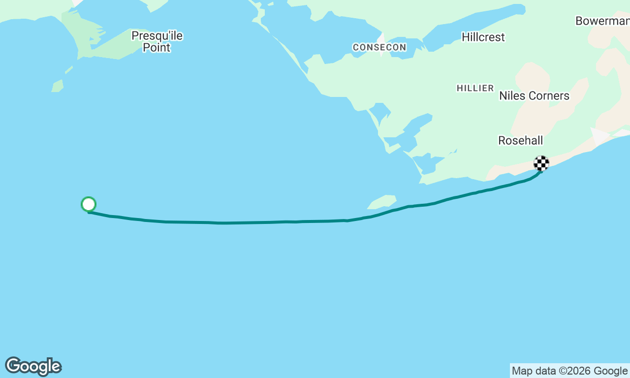 Voyage map