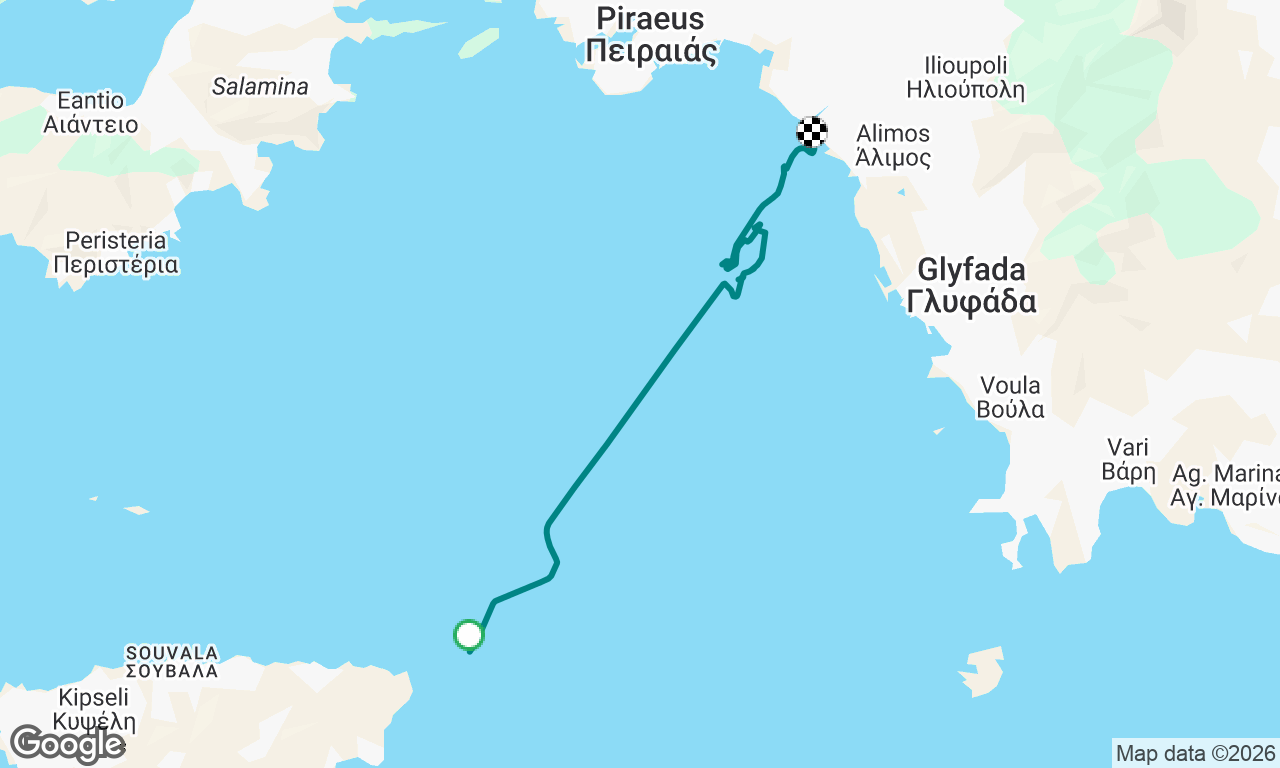 Voyage map