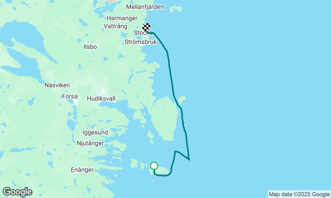 Agö to Stocka, Sweden