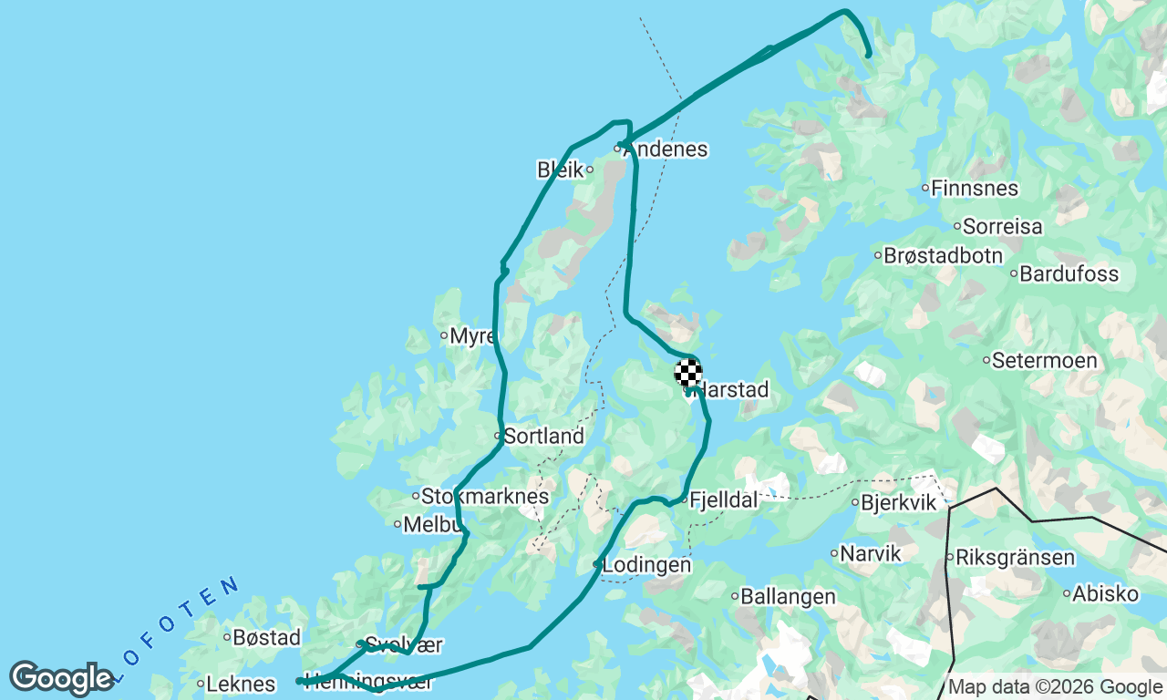 Voyage map