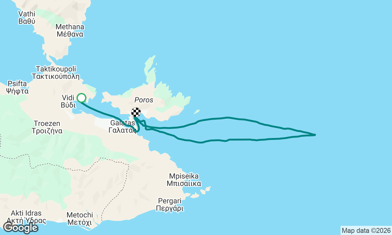 Voyage map