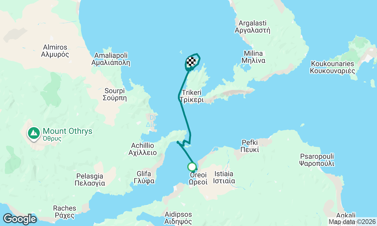 Voyage map