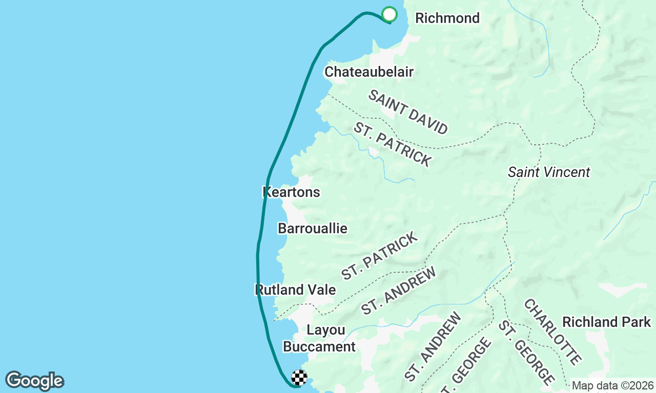 Voyage map