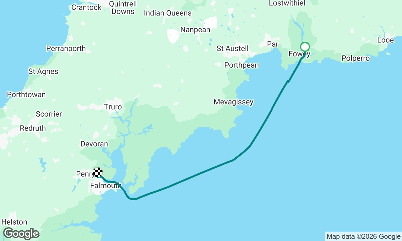 Fowey to Falmouth