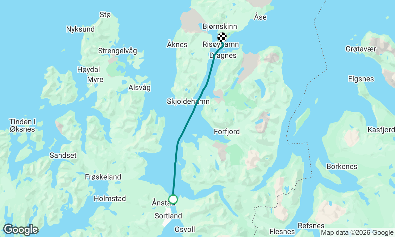 Voyage map
