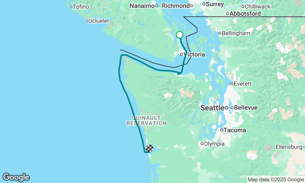 Delivery Princess F50 Sidney BC CA to SF 1st stage