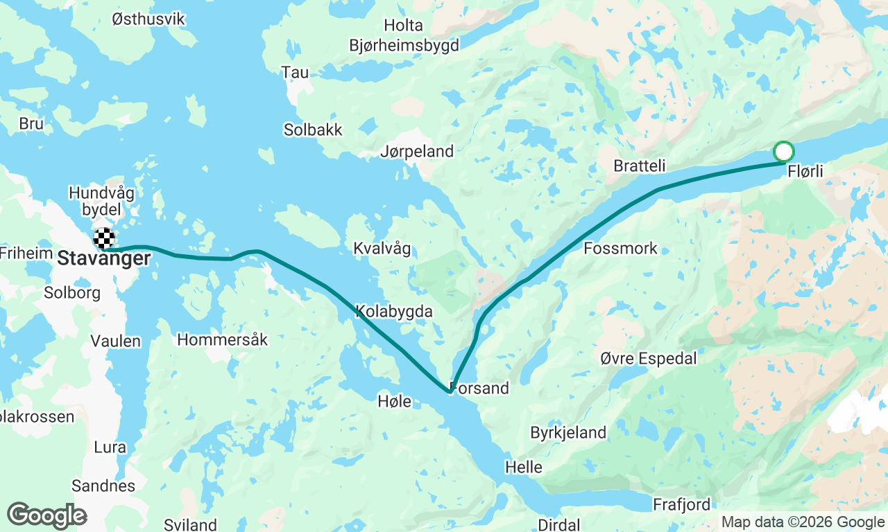 Voyage map