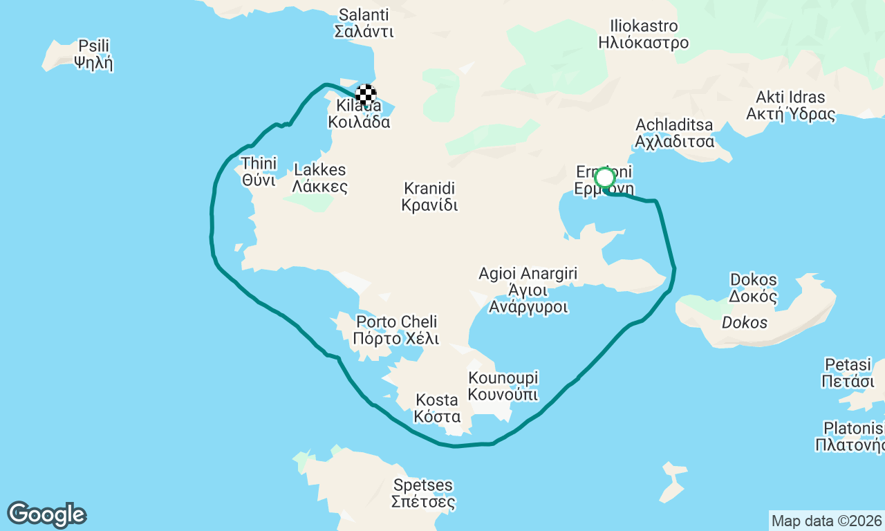 Voyage map