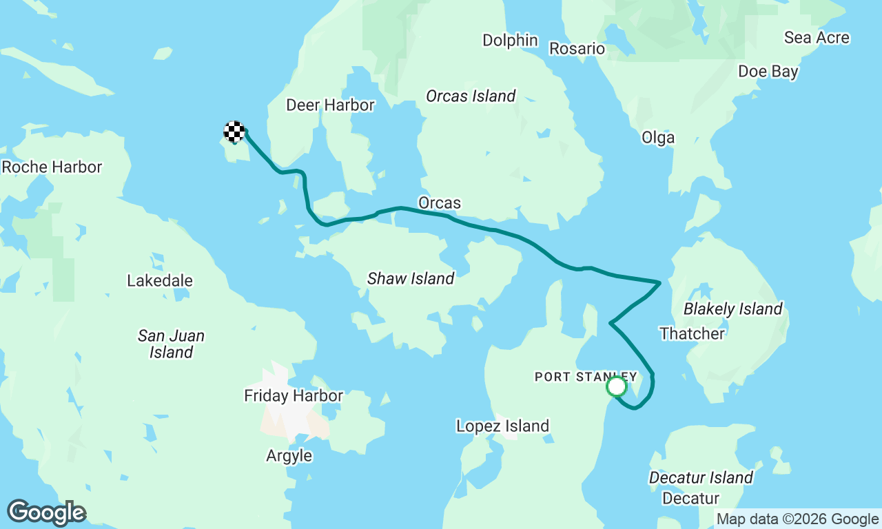 Spencer Spit to James Island