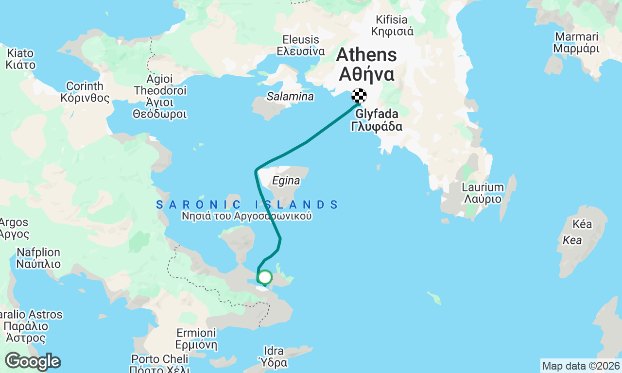 Voyage map