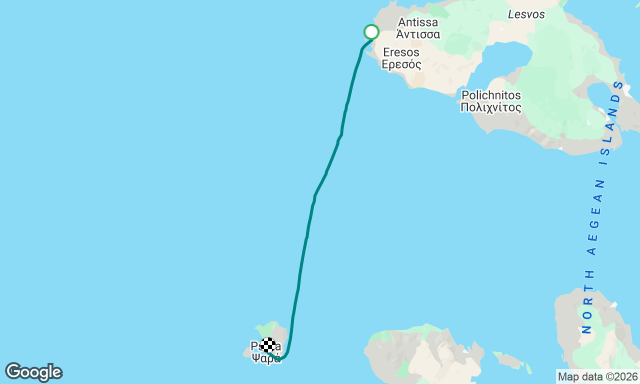 Voyage map