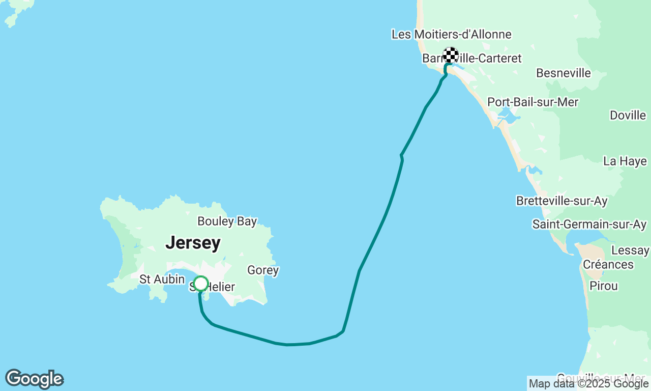 St Helier to Carteret