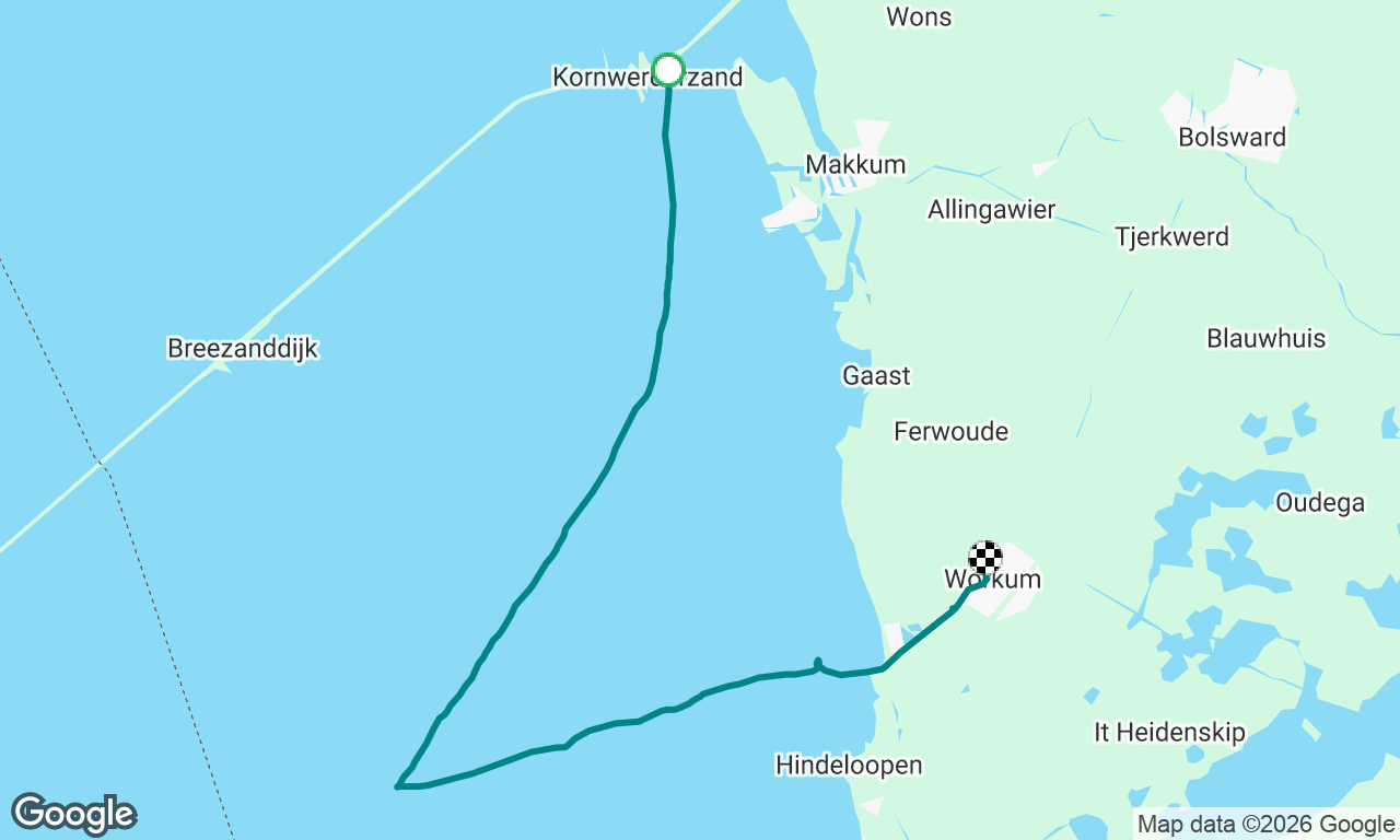 Makkum naar Workum