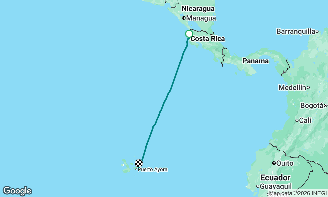 Voyage map