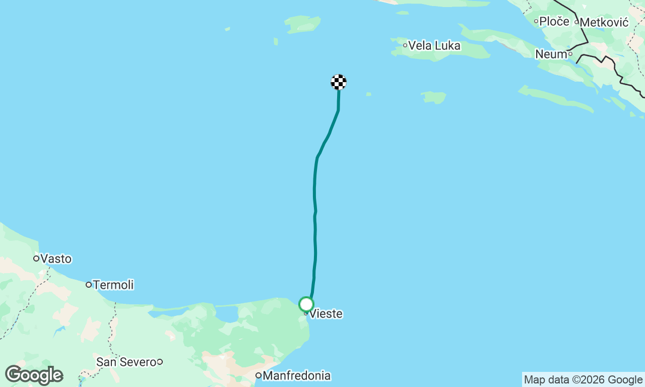 Voyage map