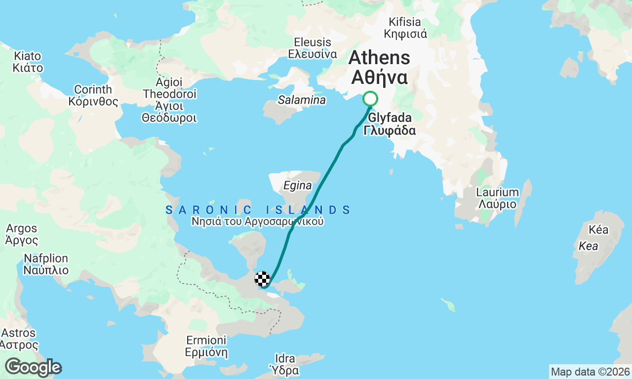 Voyage map