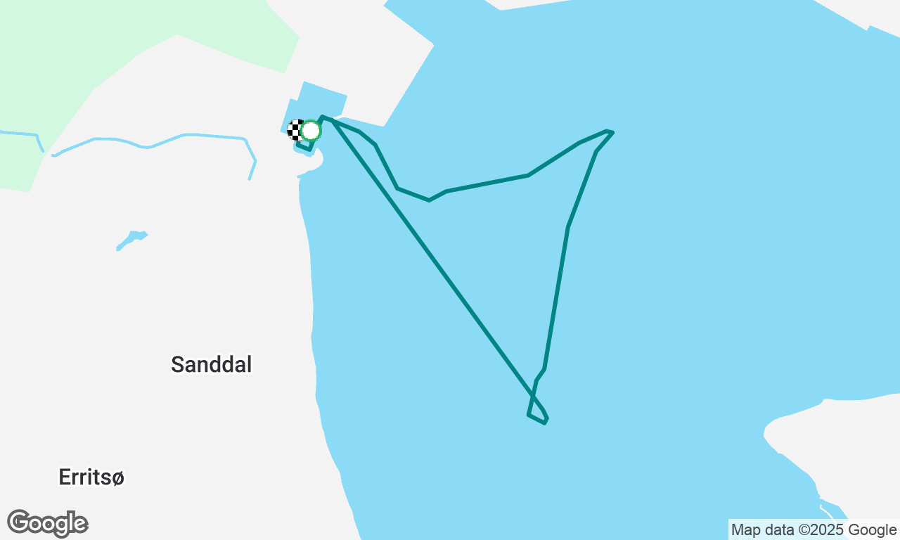 Very short afternoon sail in late summer