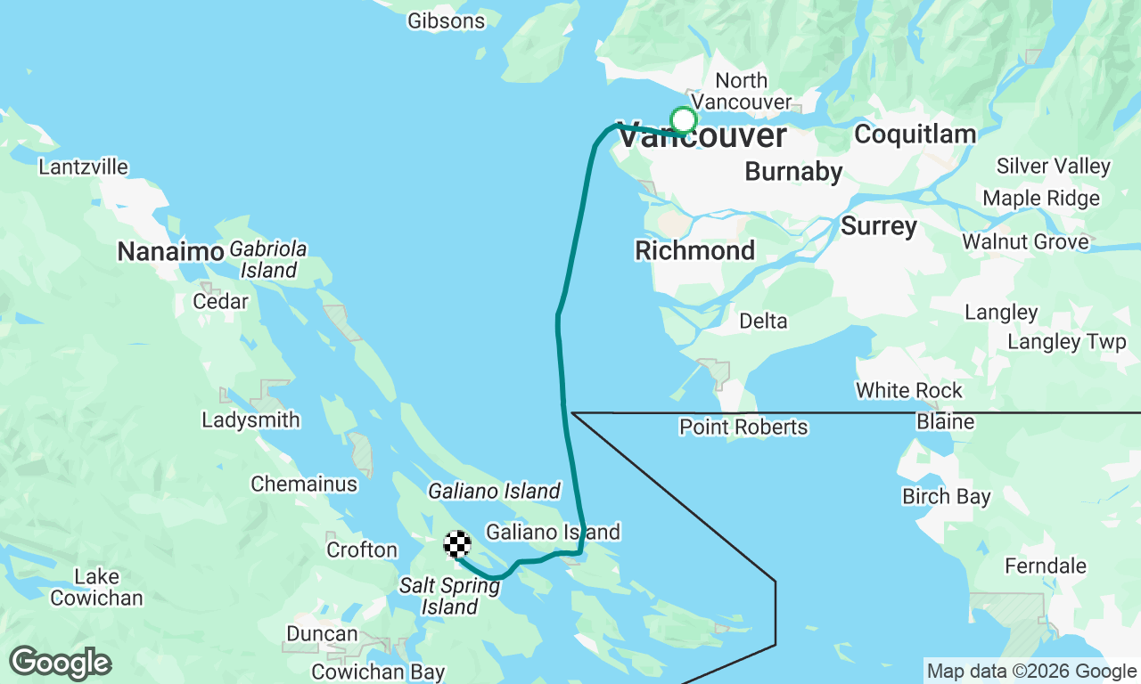 Voyage map