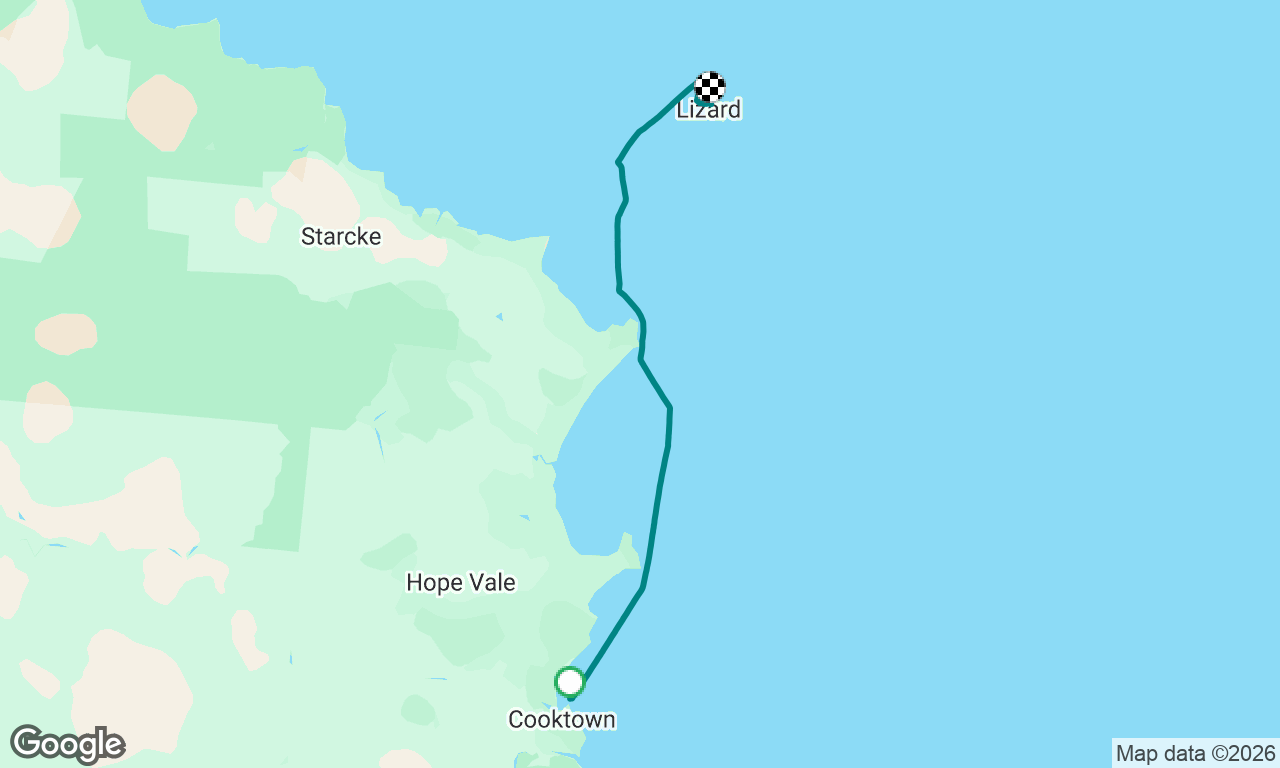 Cookstown to Lizard Island 