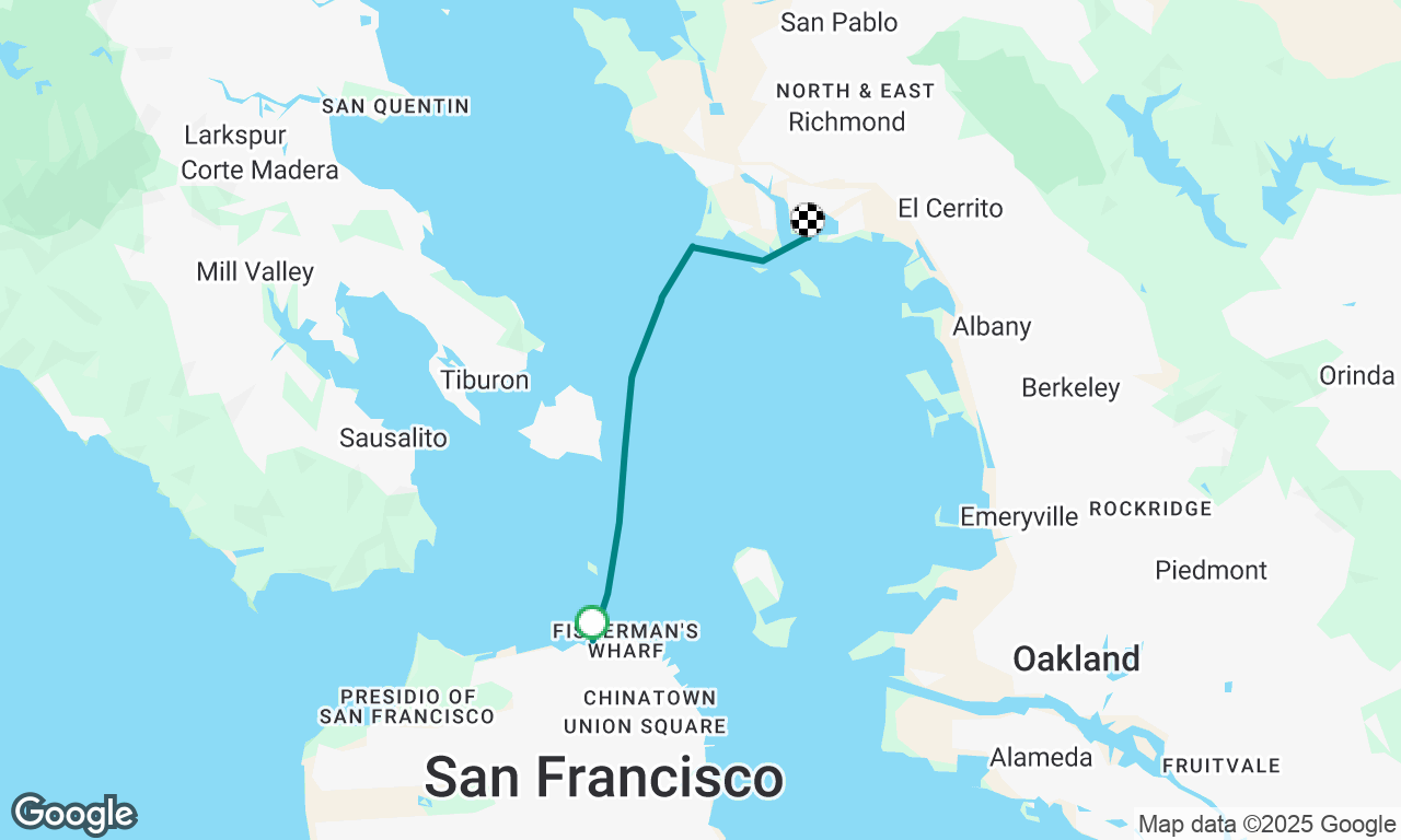 Aquatic Park-Richmond to pick up new dinghy