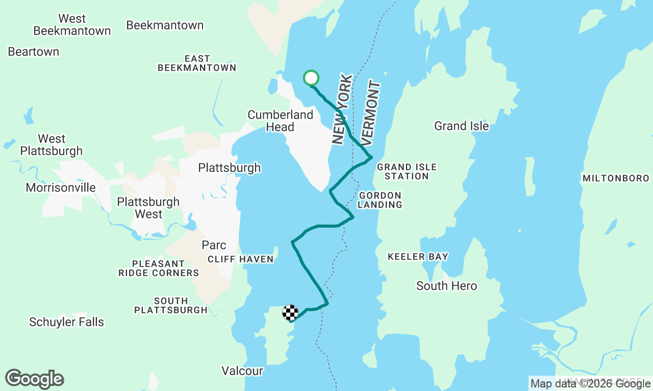 Voyage map