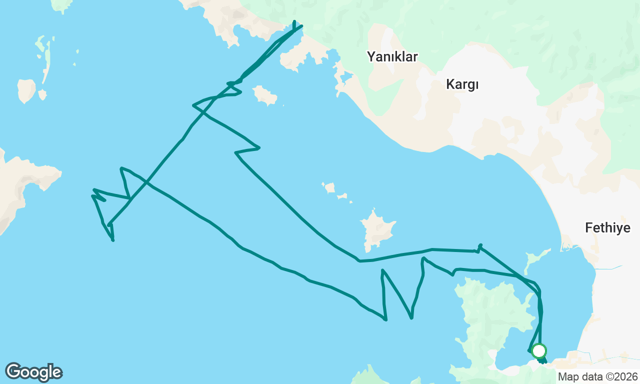 Voyage map